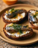 crispy sardine toast - 1