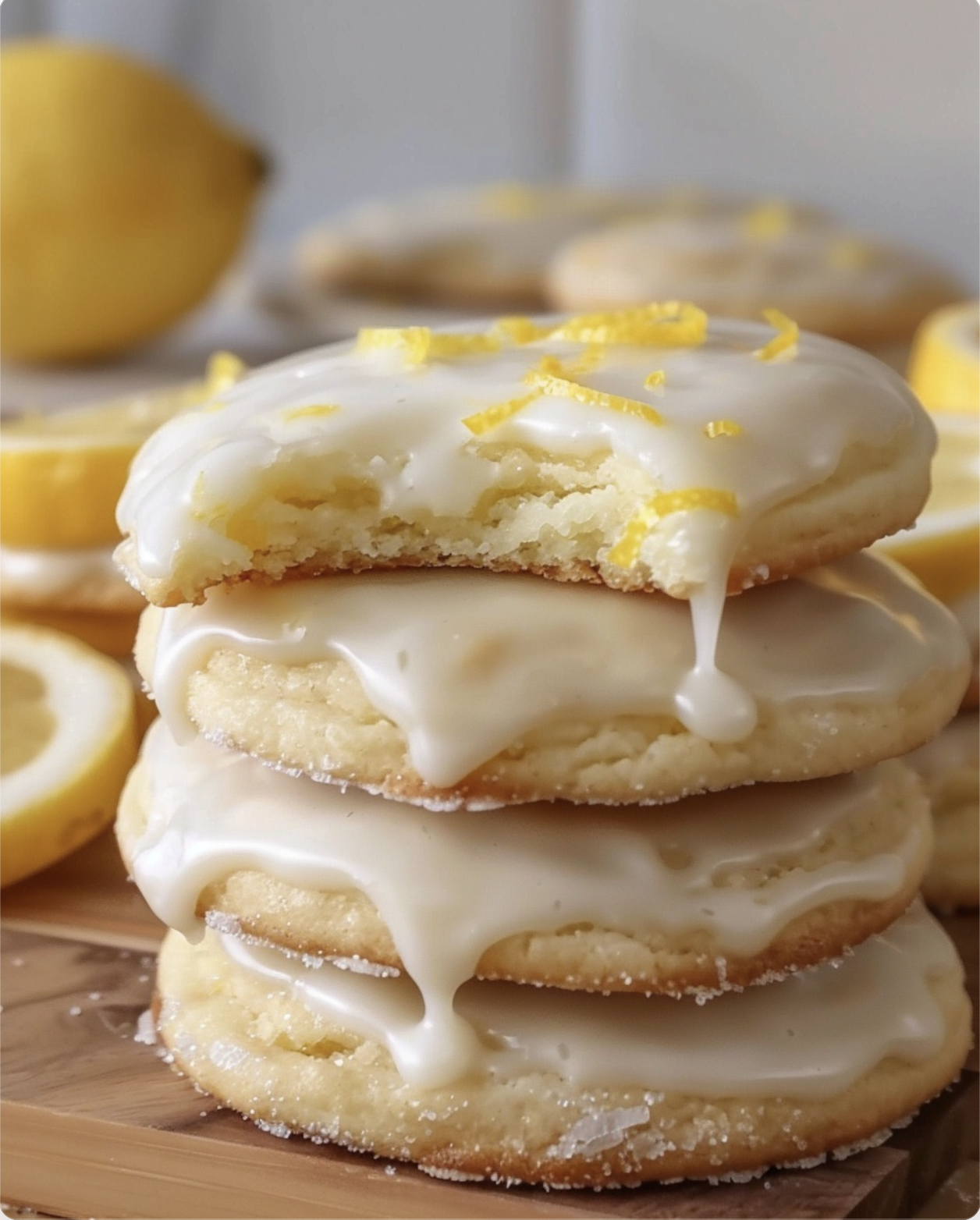 Lemon sugar cookies - 1