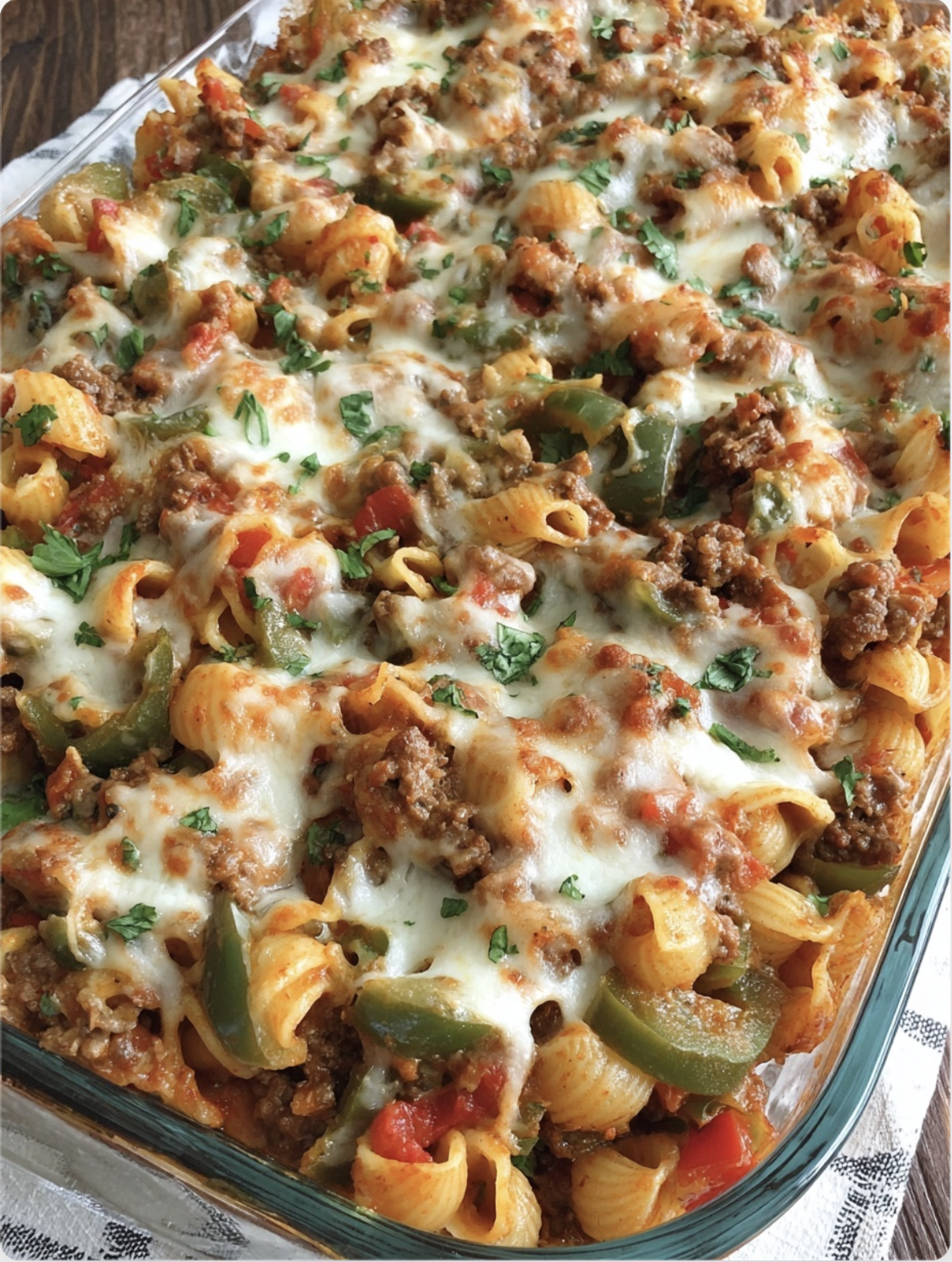 Oven Baked Stuffed Pepper Pasta - 1